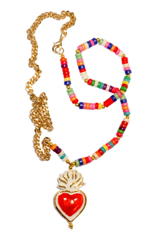 Cuore Landia Necklace by CASHFANA sold by Hermoza