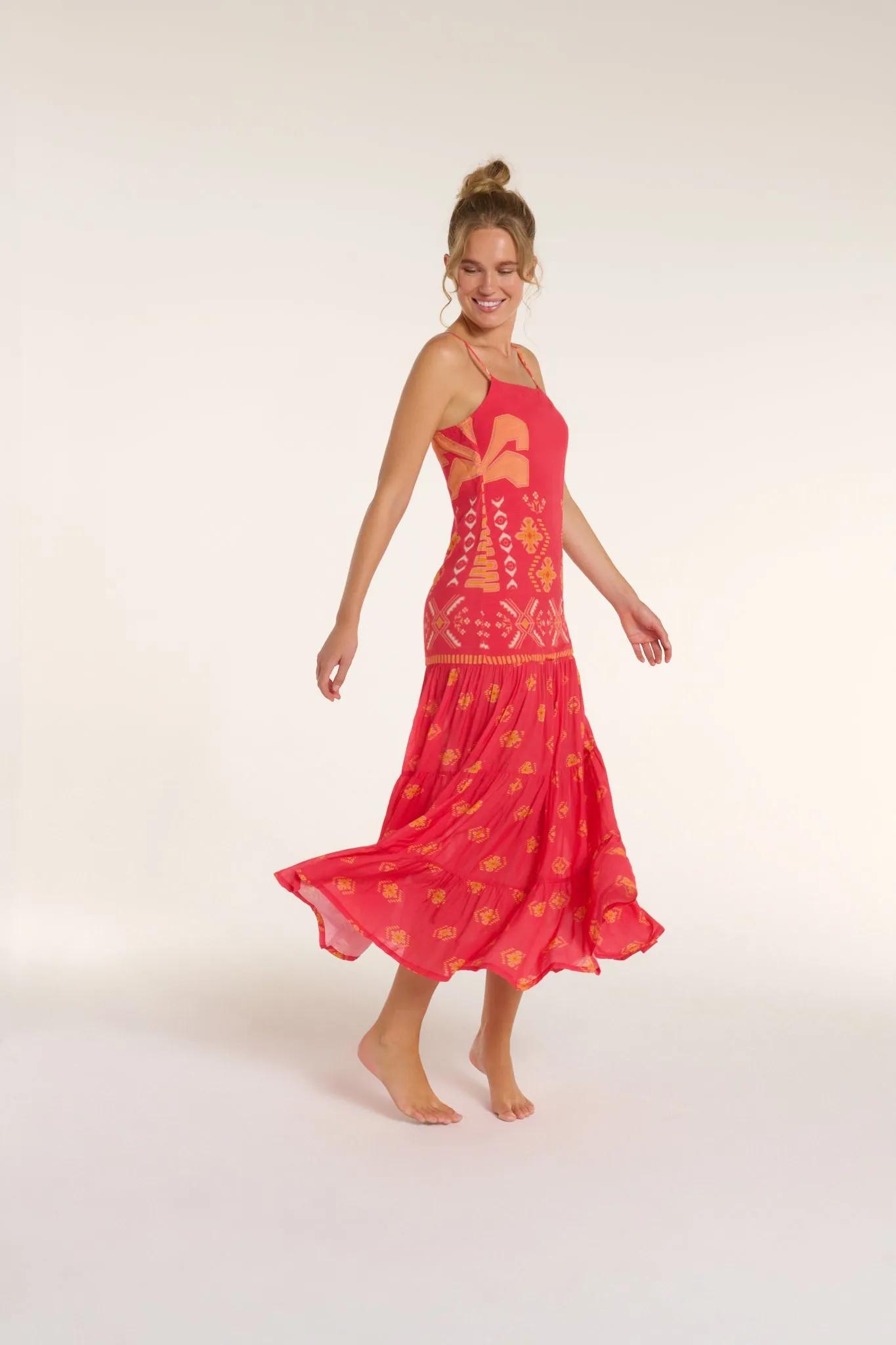 Poppy Dress in Tribal Gone West sold by Hermoza product image thumbnail 3