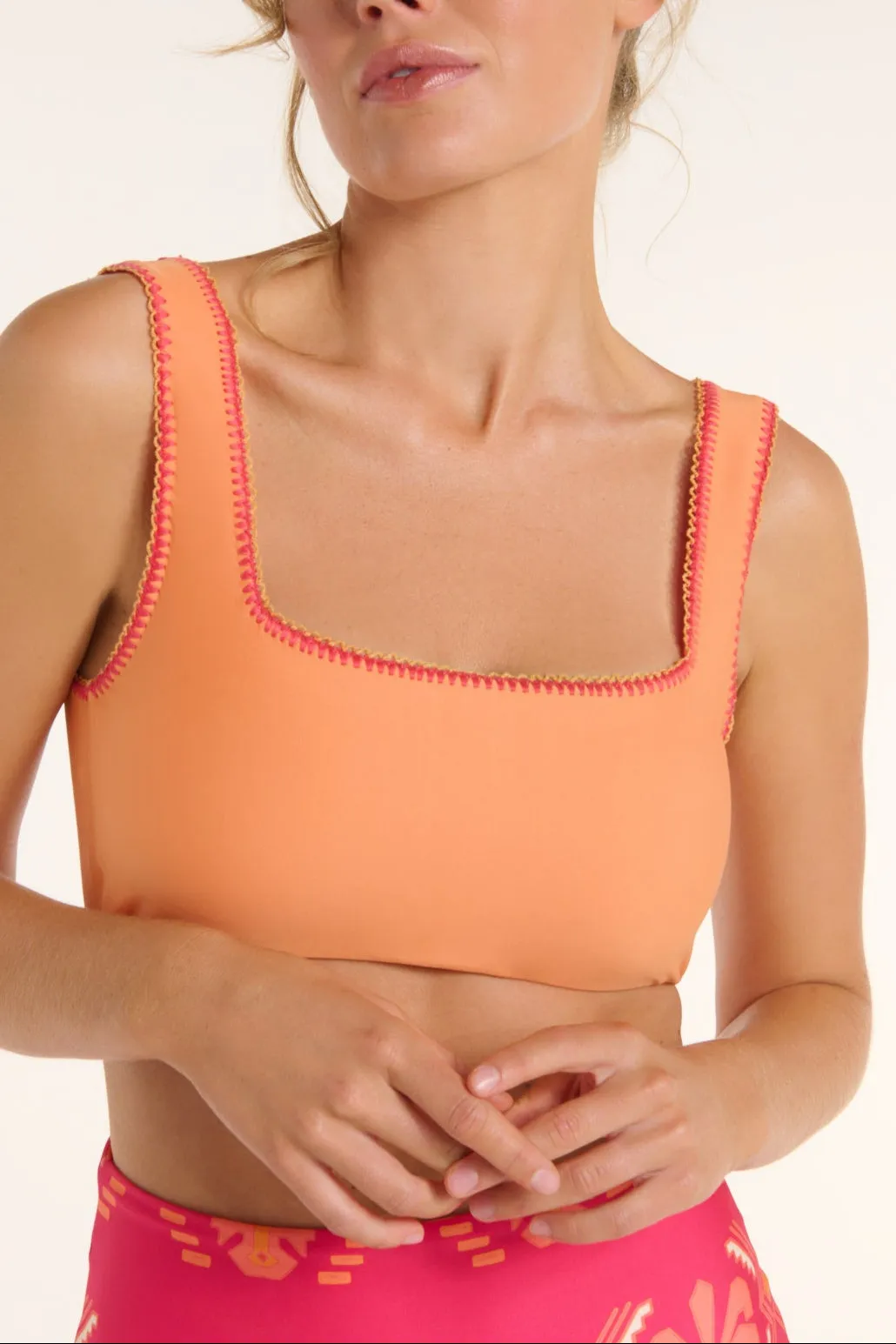 Carrie Revesible Top in Papaya sold by Hermoza product image thumbnail 4