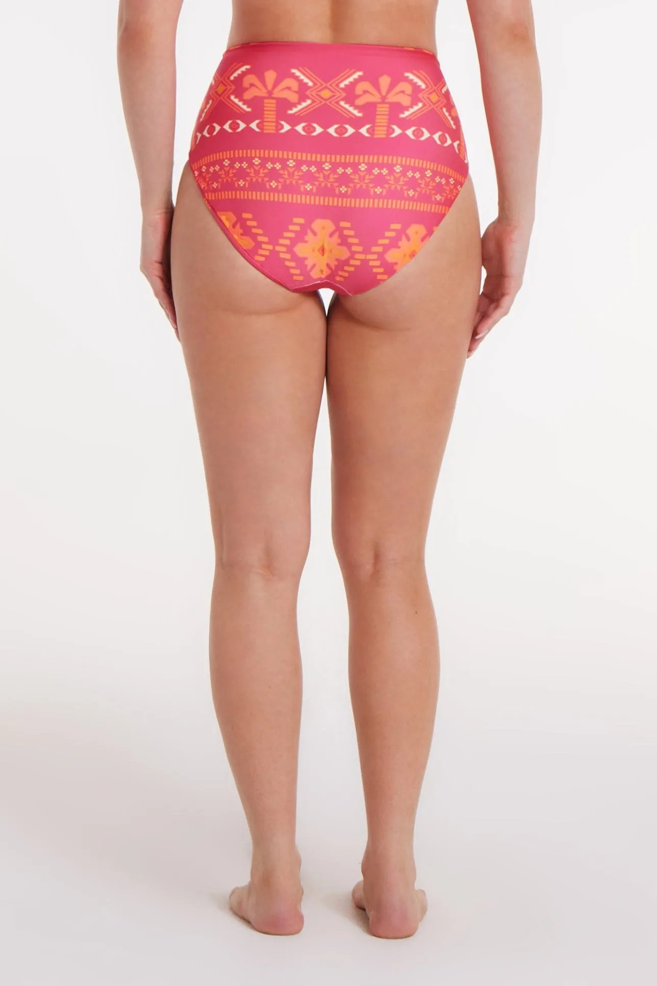 Vanessa High Waisted Sculpting Bottom in Tribal Gone West - FINAL SALE sold by Hermoza product image thumbnail 3