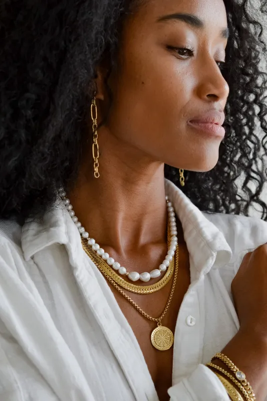 Solana Necklace by Set & Stone made by Hermoza