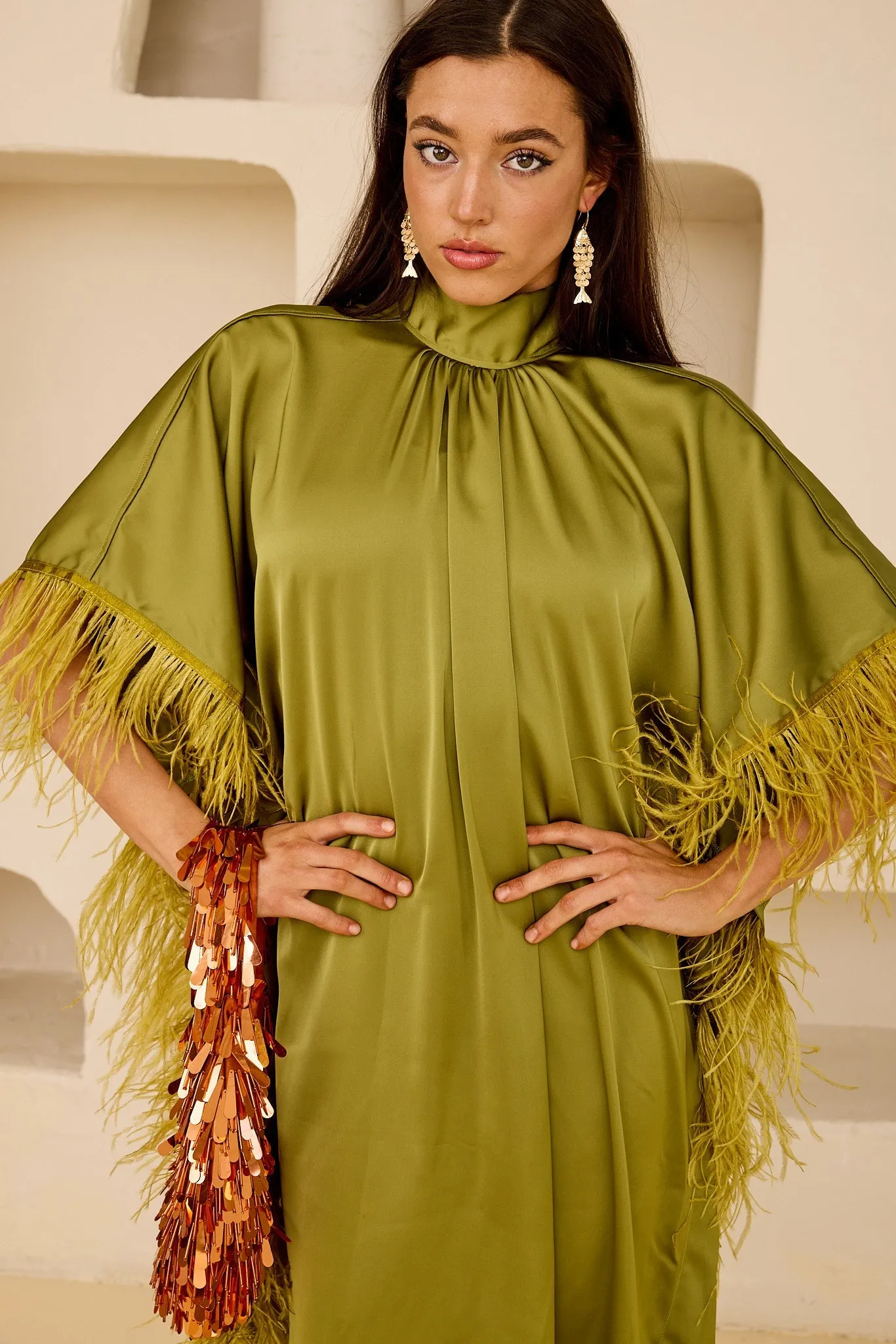 Mariposa Caftan by TELA Mercantile sold by Hermoza product image thumbnail 5