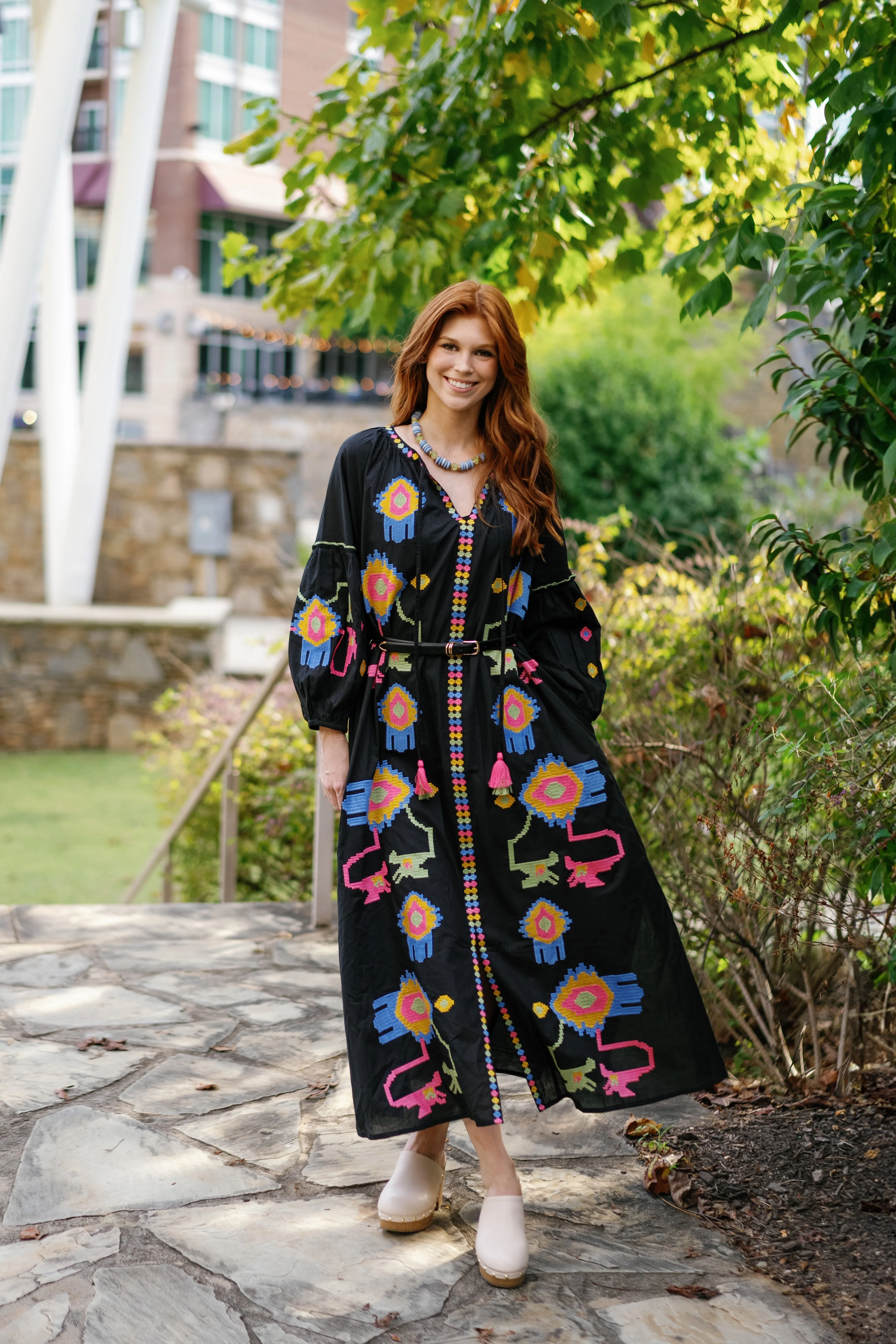 Fall Funk Caftan by TELA Mercantile sold by Hermoza product image thumbnail 4