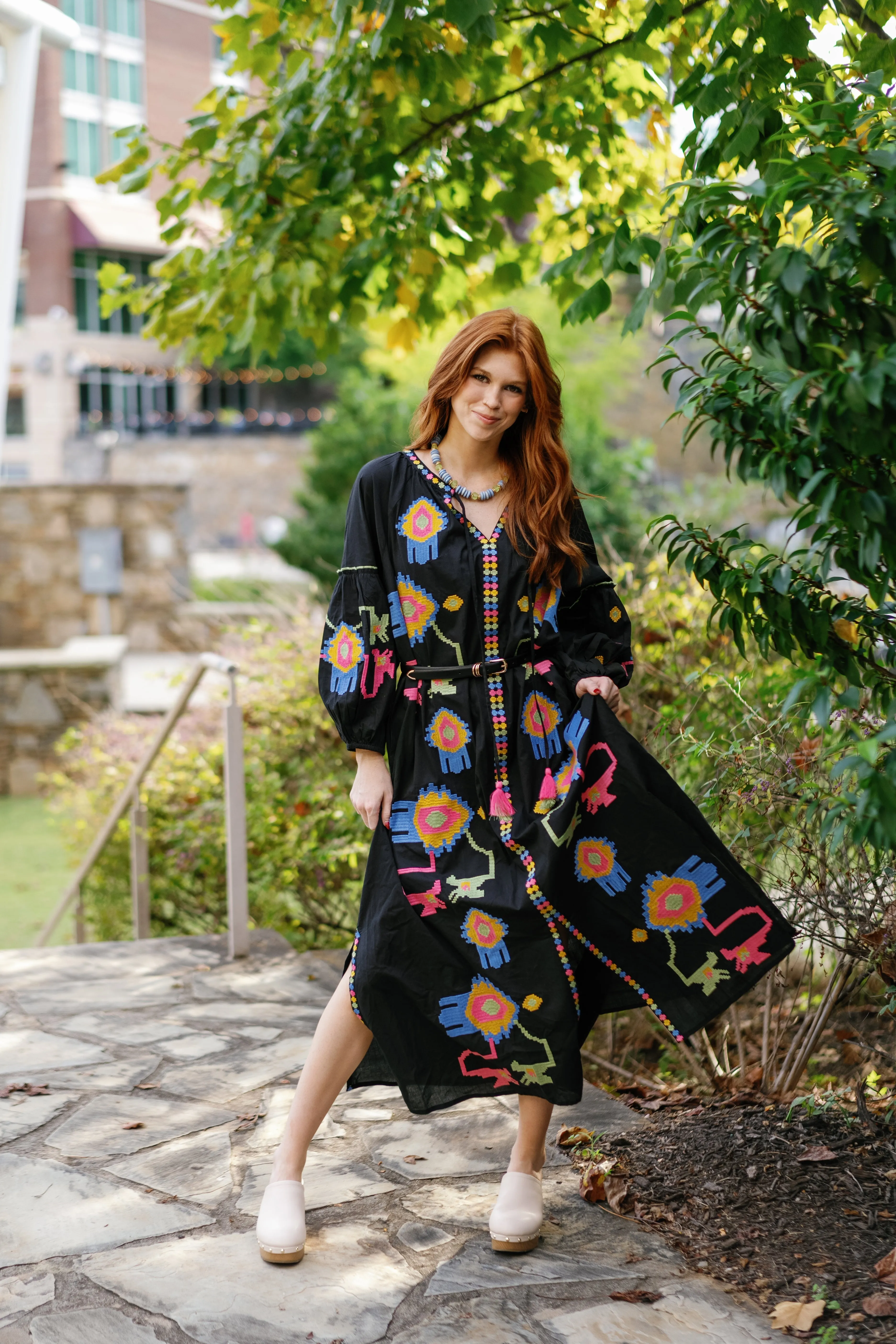 Fall Funk Caftan by TELA Mercantile sold by Hermoza product image thumbnail 2