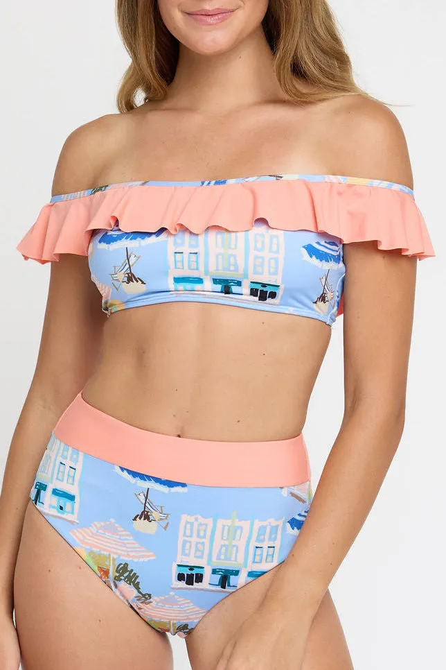 Hazel Hipster Two-piece Bottom in Coast to Coast - FINAL SALE sold by Hermoza product image thumbnail 3