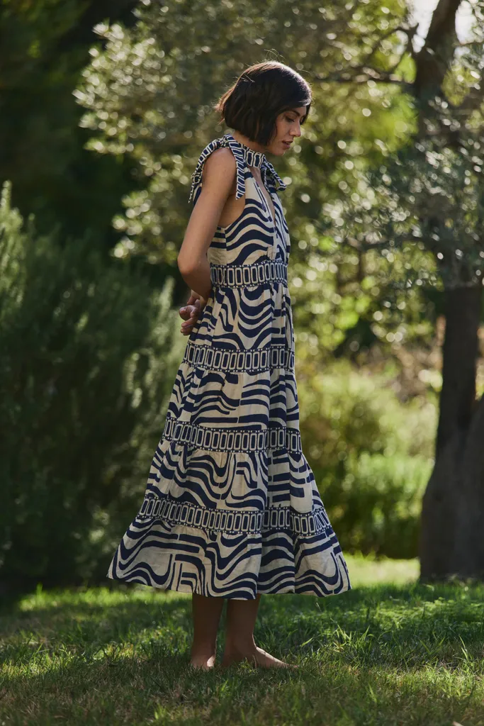 Jackie Maxi Dress in Revel In Retro - FINAL SALE sold by Hermoza product image thumbnail 2