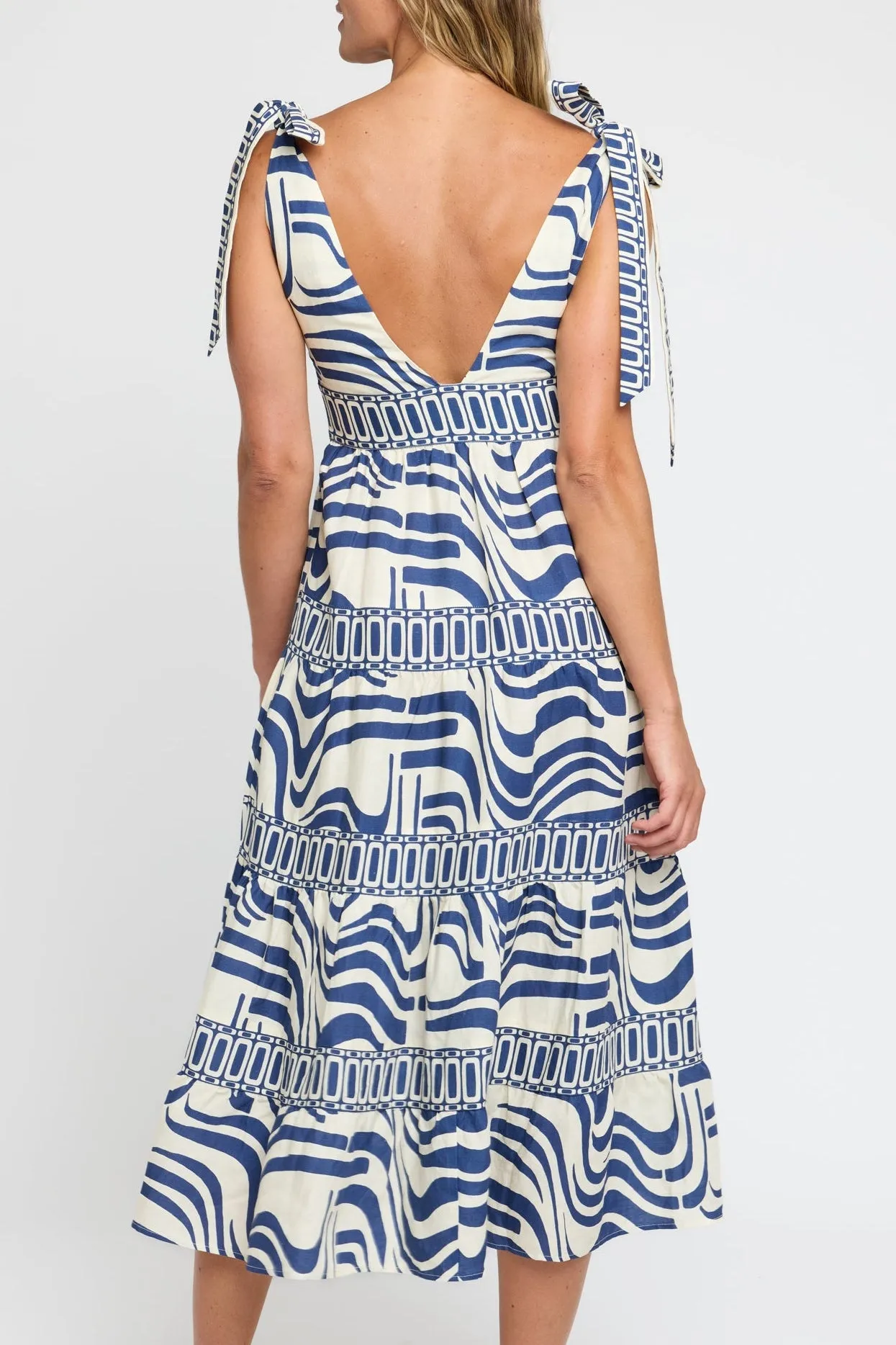 Jackie Maxi Dress in Revel In Retro - FINAL SALE sold by Hermoza product image thumbnail 4