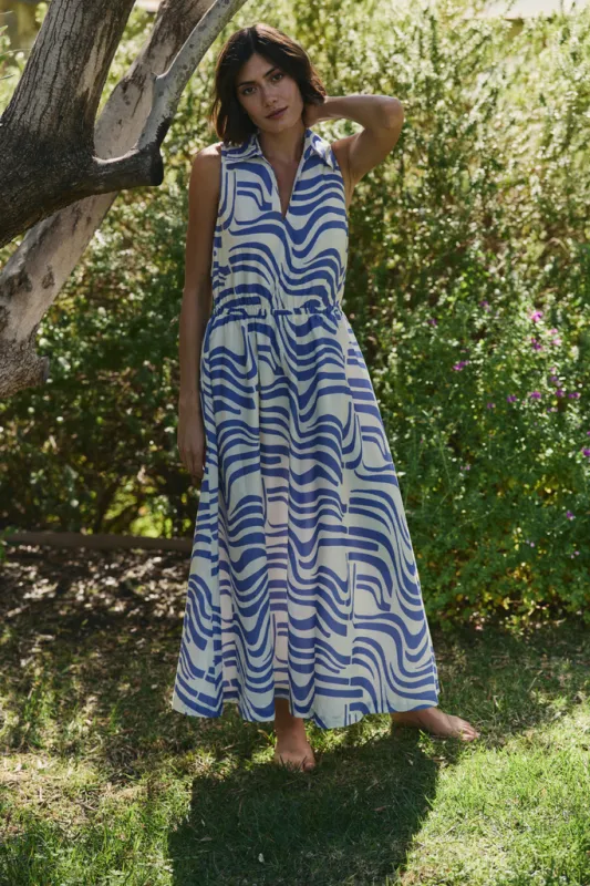 Alice Midi Dress in Revel In Retro sold by Hermoza