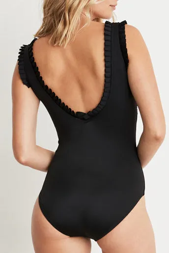 Natalie One-piece Swimsuit in Black sold by Hermoza product image thumbnail 5