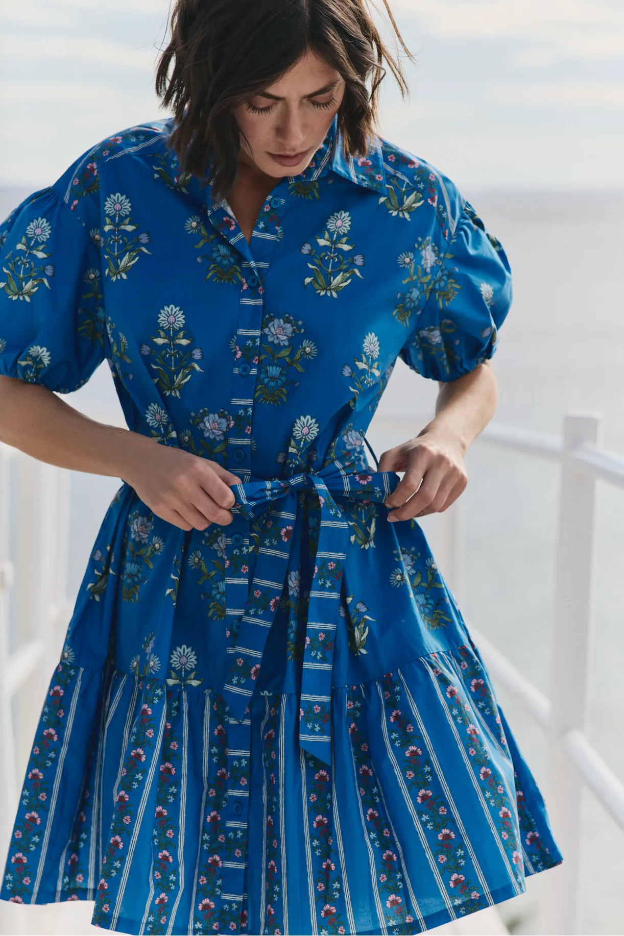 Becky Mini Dress in Party on the Prairie sold by Hermoza product image thumbnail 2