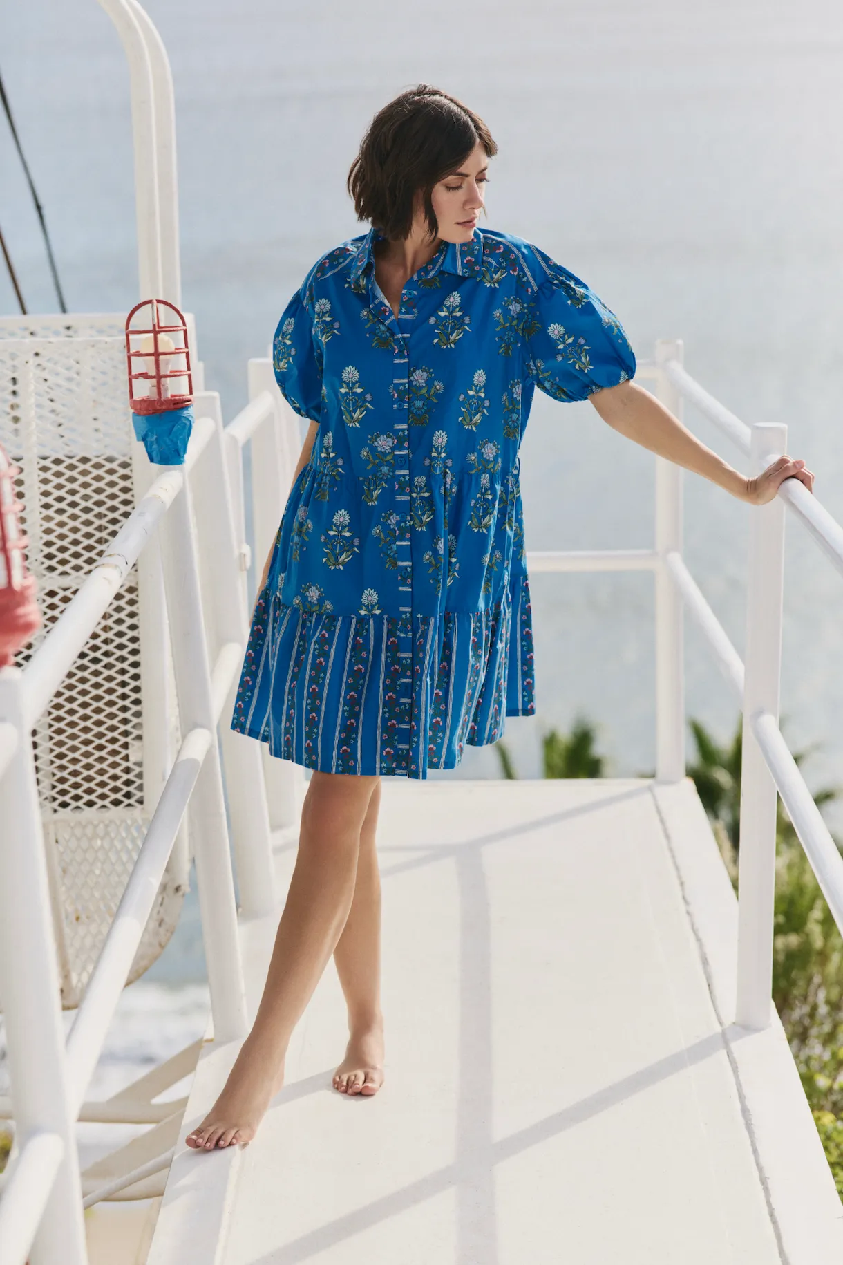 Becky Mini Dress in Party on the Prairie sold by Hermoza product image thumbnail 5