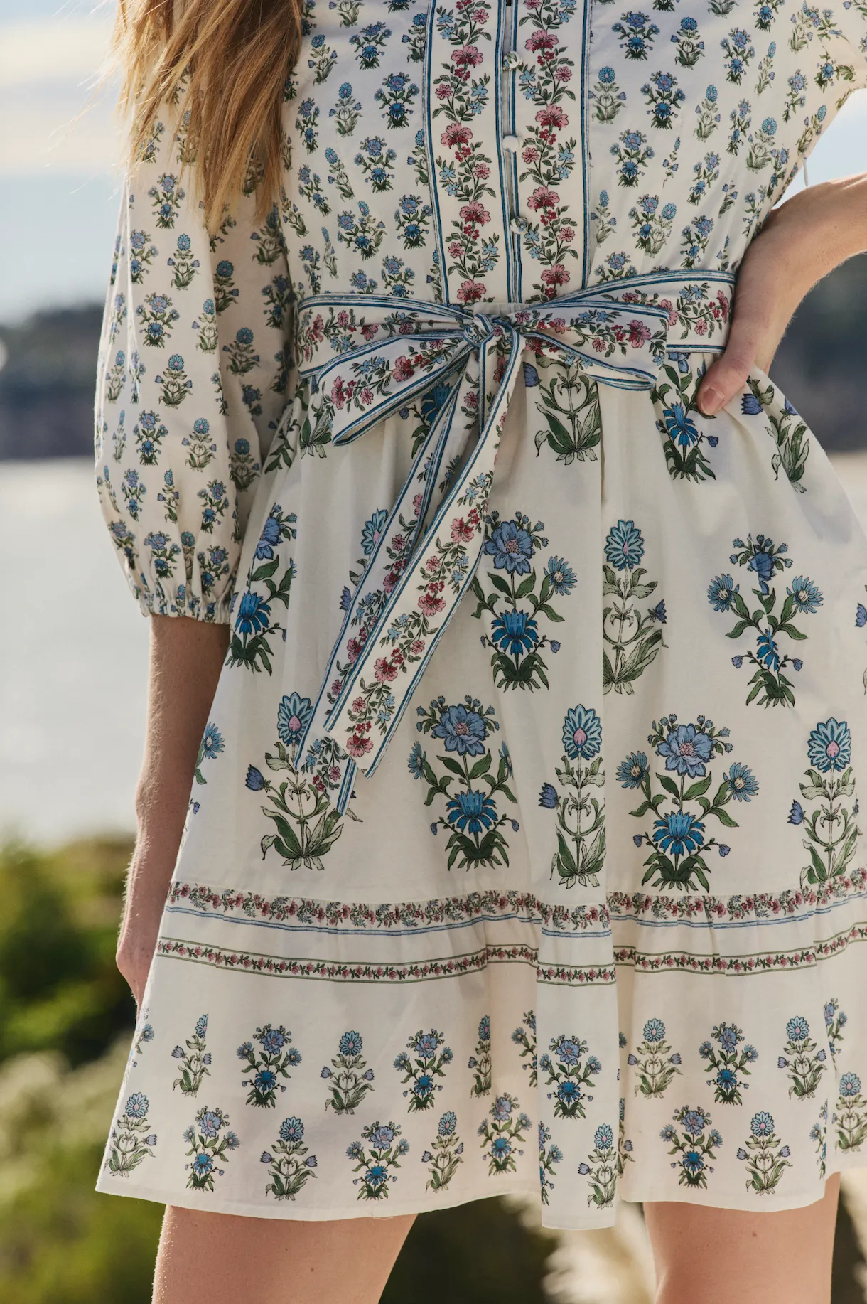 Halle Mini Dress in Party on the Prairie sold by Hermoza product image thumbnail 2