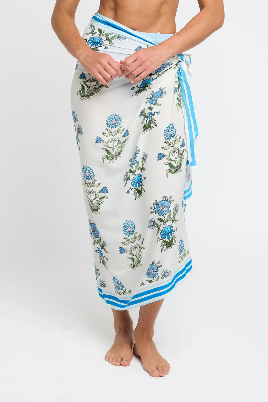 Long Pareo Cover-up in Party On Prairie sold by Hermoza product image thumbnail 4