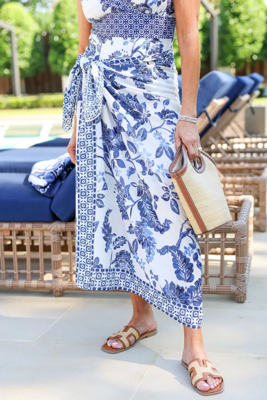 Venus Long Pareo Cover-up in Profound Pairing made by Hermoza