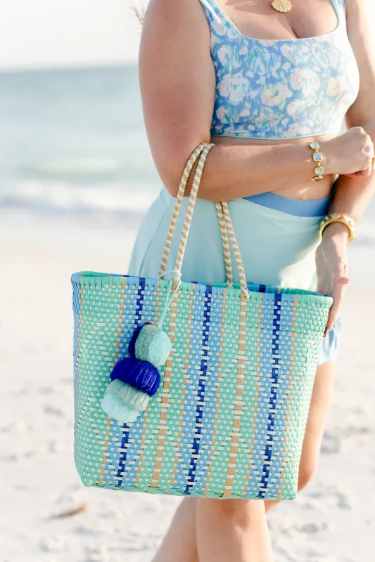Harbor View Citron Tote sold by Hermoza