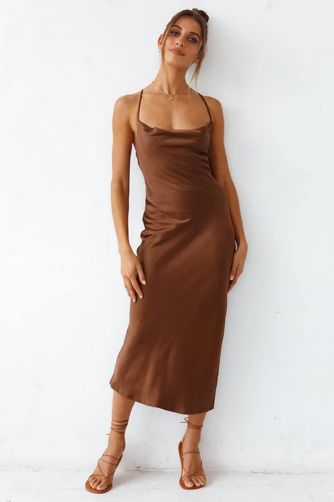 Sanctuary Maxi Dress Brown sold by Fortunate One product image thumbnail 2
