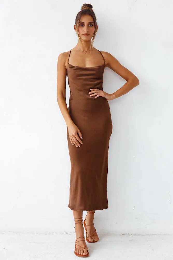 Sanctuary Maxi Dress Brown sold by Fortunate One product image thumbnail 3