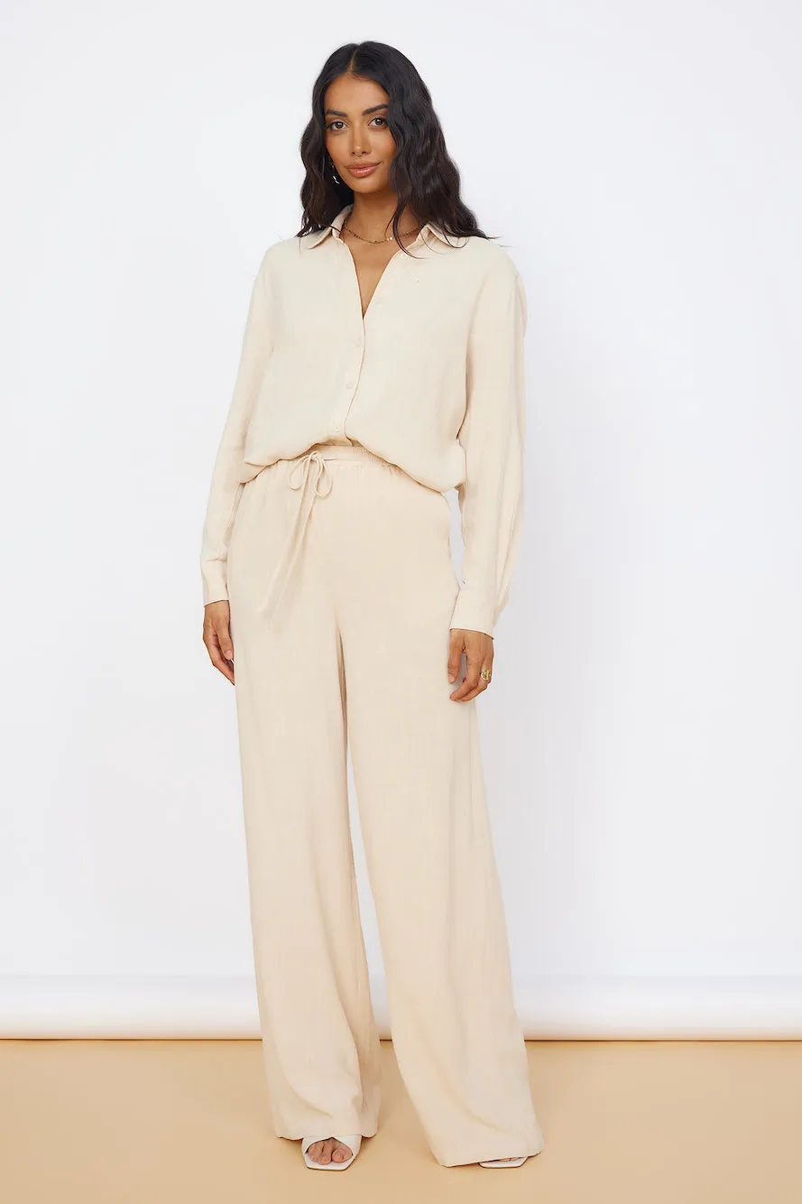 SEVEN WONDERS Kiana Pant Sand sold by Fortunate One product image thumbnail 2