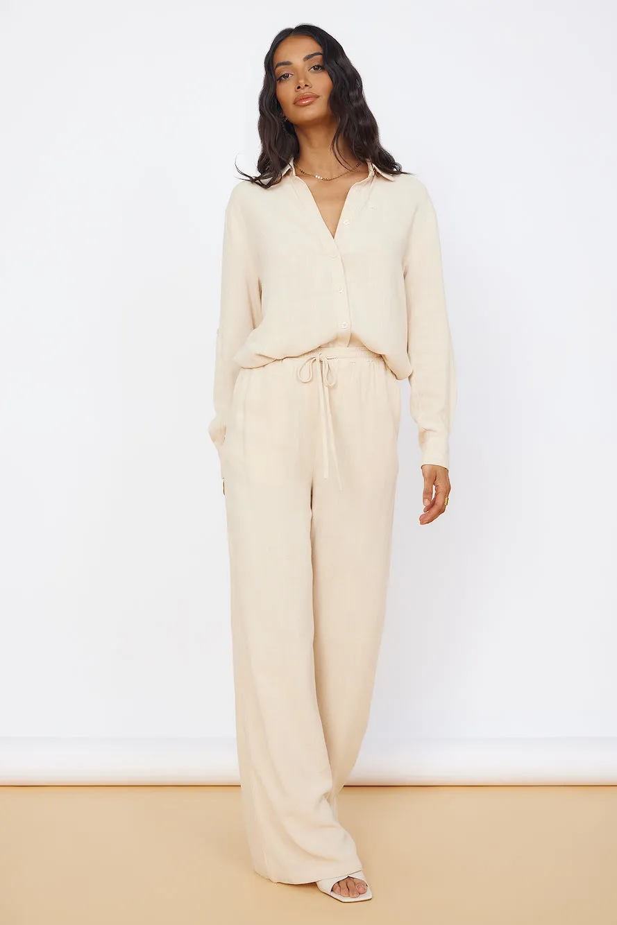 SEVEN WONDERS Kiana Pant Sand sold by Fortunate One product image thumbnail 3