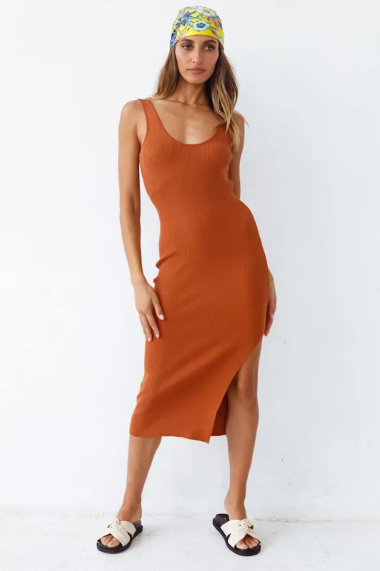 Glamour World Maxi Dress Tan sold by Fortunate One