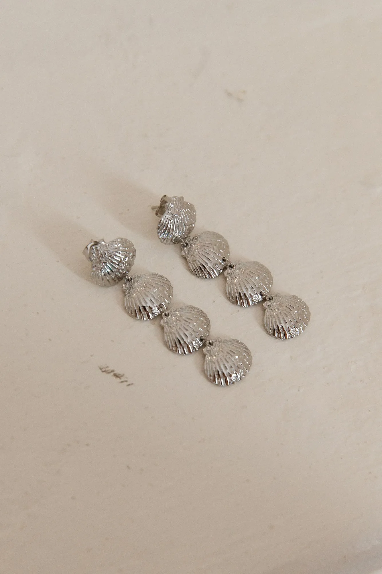 Softest Sand Earrings Silver sold by Fortunate One