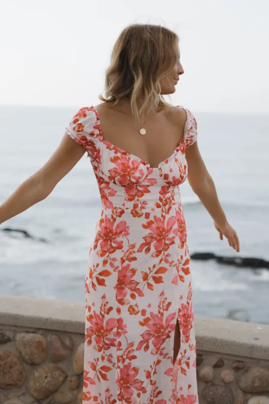 Made For Me Midi Dress Pink sold by Fortunate One