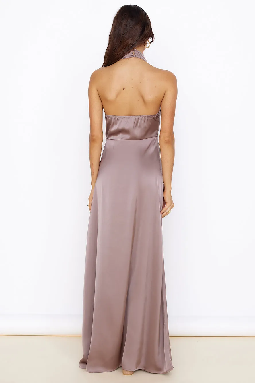 Summer Delight Maxi Dress Brown sold by Fortunate One product image thumbnail 4