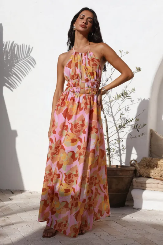 Rosetta Dreams Maxi Dress Pink sold by Fortunate One