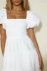 Adela Maxi Dress White sold by Fortunate One