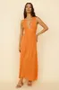 Skyfall Midi Dress Orange sold by Fortunate One