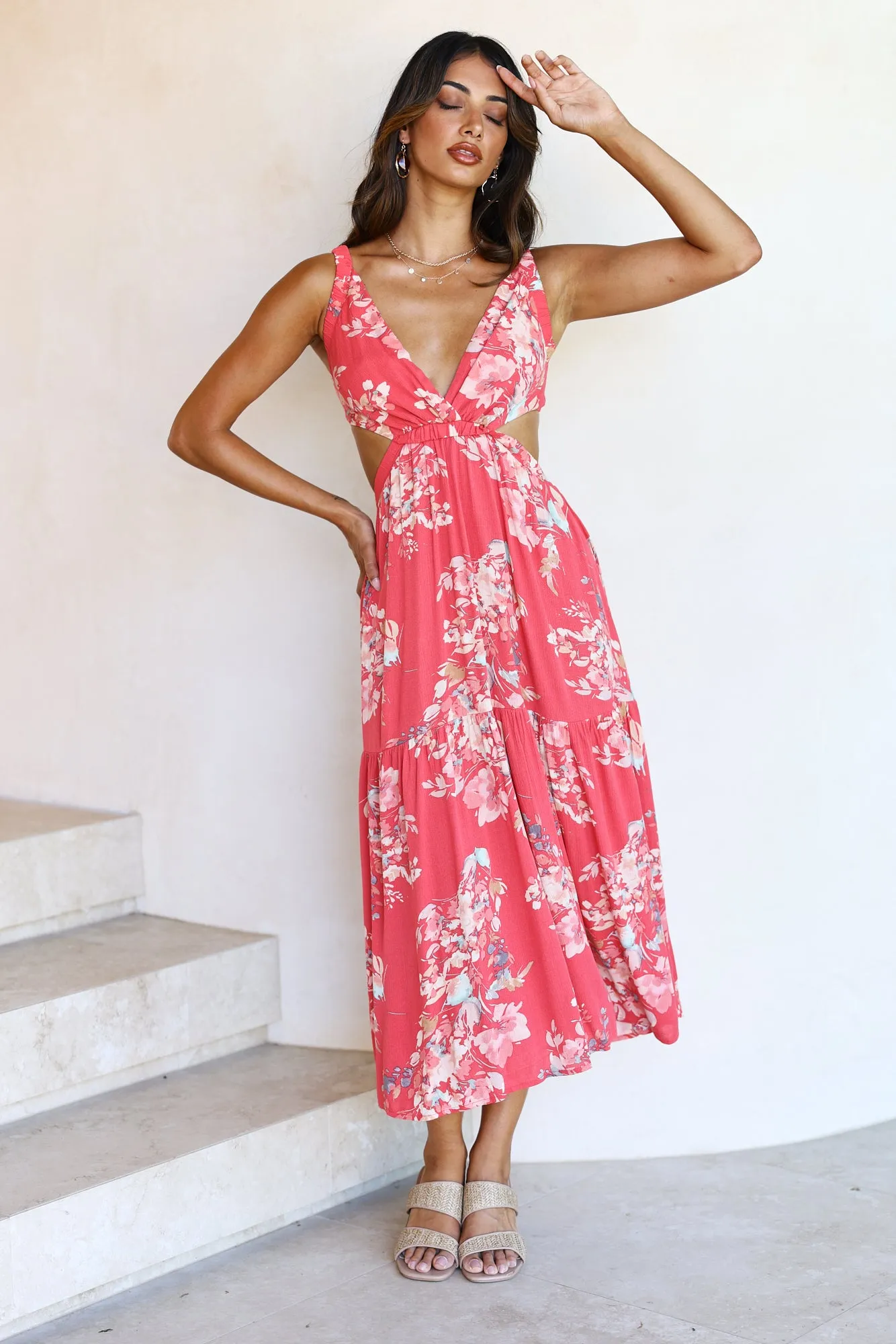 Open Eyes Maxi Dress sold by Fortunate One product image thumbnail 4