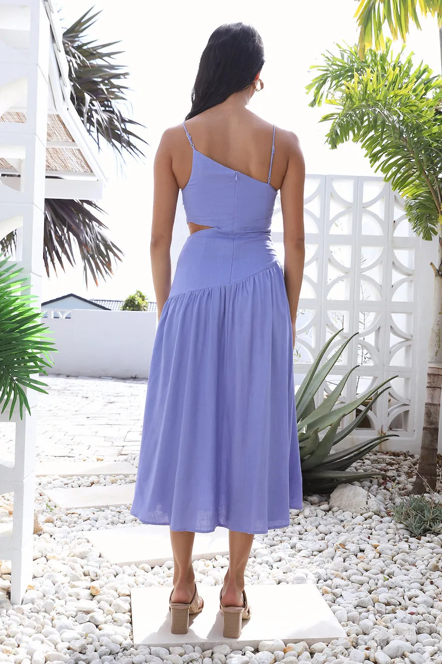 Sweetest Smile Maxi Dress Purple sold by Fortunate One product image thumbnail 5