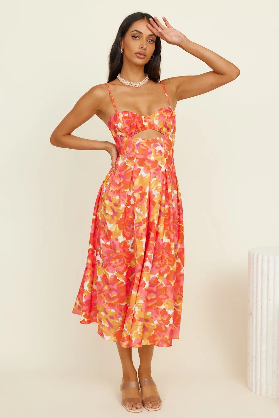 Count On You Maxi Dress Orange sold by Fortunate One product image thumbnail 3