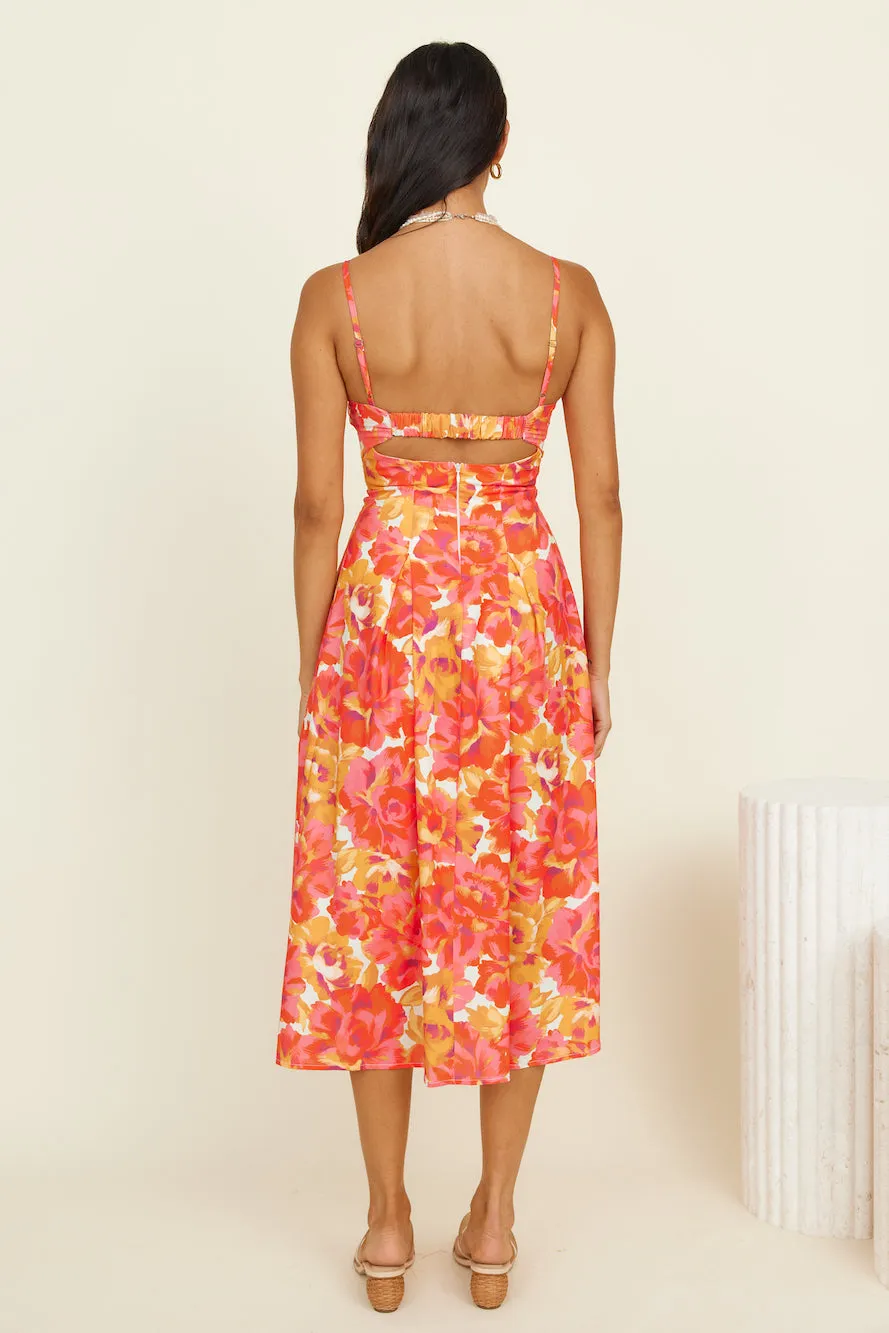 Count On You Maxi Dress Orange sold by Fortunate One product image thumbnail 5