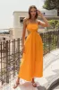 HELLO MOLLY Should We Go Maxi Dress Mango sold by Fortunate One