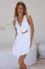 Island Cruise Dress White sold by Fortunate One