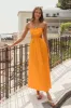 HELLO MOLLY Should We Go Maxi Dress Mango sold by Fortunate One