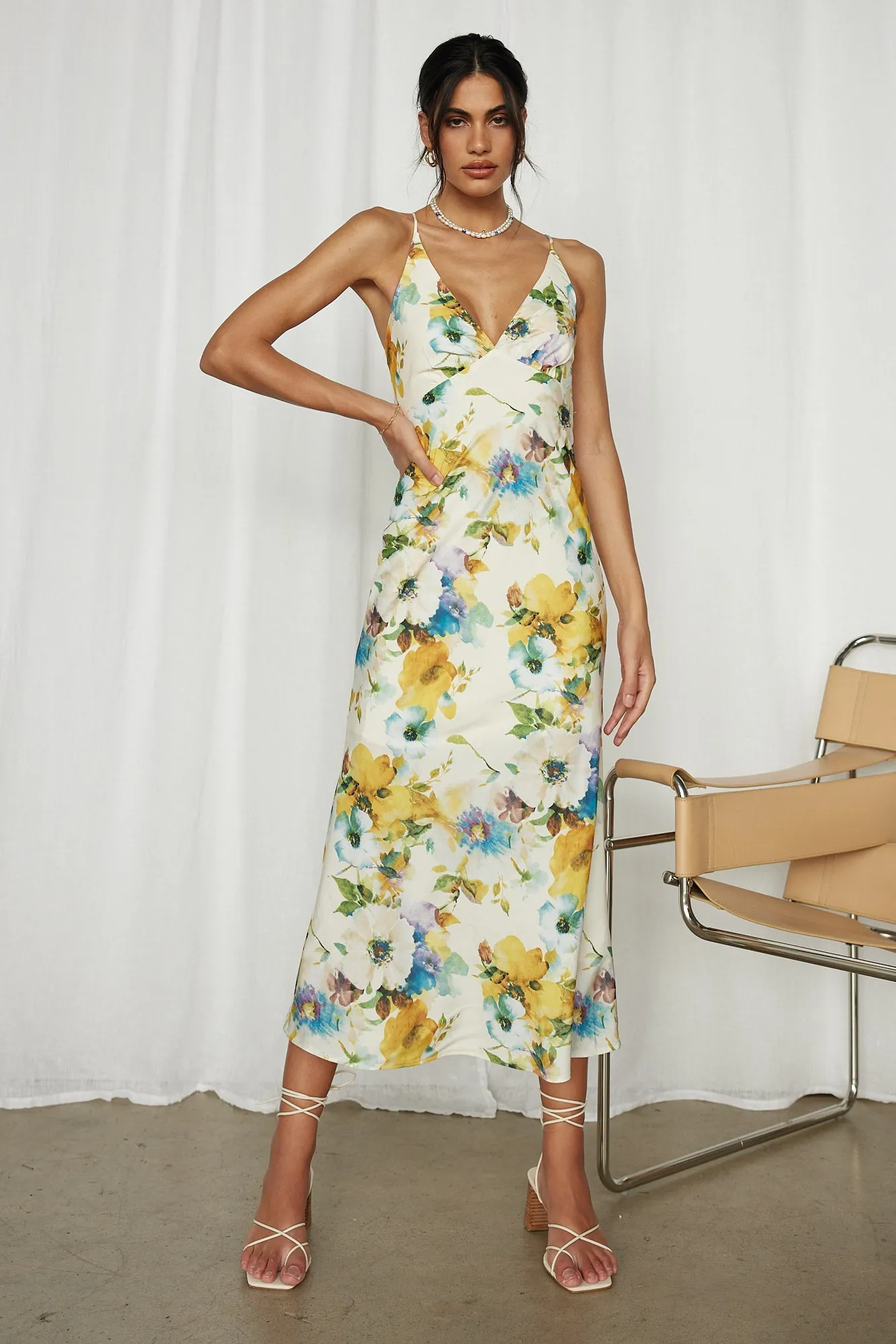 Helios Maxi Dress Floral sold by Fortunate One product image thumbnail 3