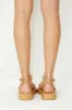 VERALI Bondi Flatform Sandals Caramel Softee sold by Fortunate One