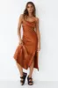 Burning Bright Maxi Dress Brown sold by Fortunate One