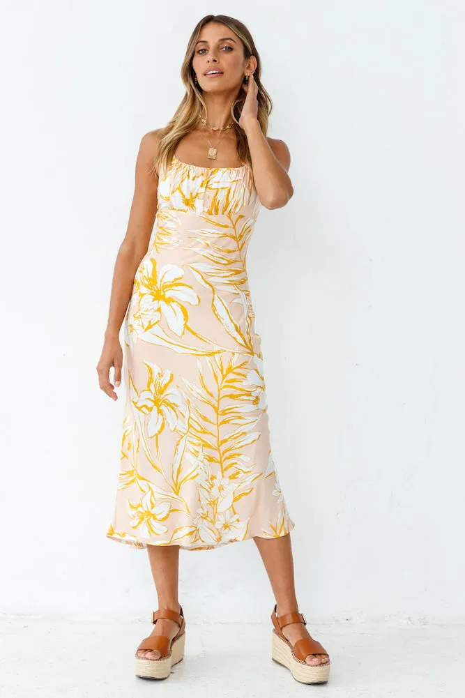 Postcards From You Midi Dress sold by Fortunate One product image thumbnail 2