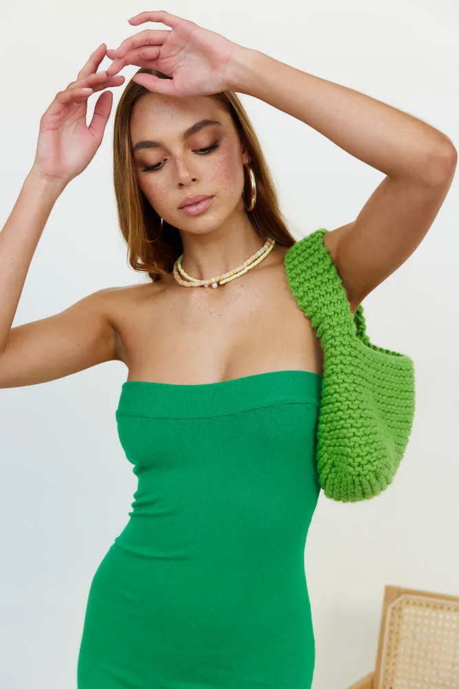 Morning Sun Maxi Dress Green sold by Fortunate One product image thumbnail 4