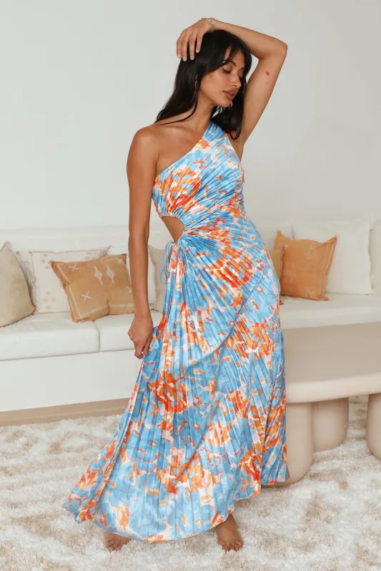 Your Promises Maxi Dress Blue sold by Fortunate One