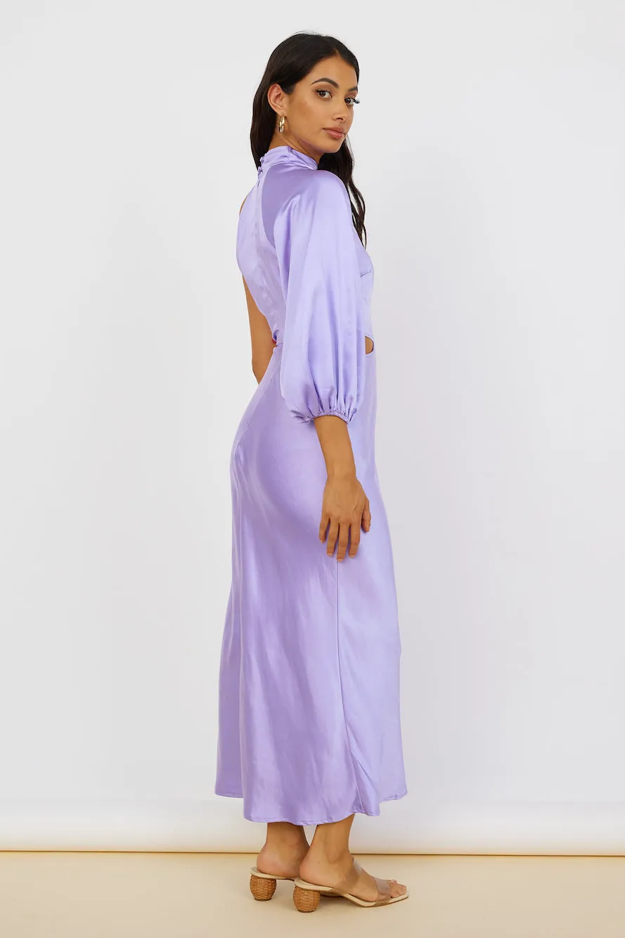 Love Spiral Maxi Dress Purple sold by Fortunate One product image thumbnail 3