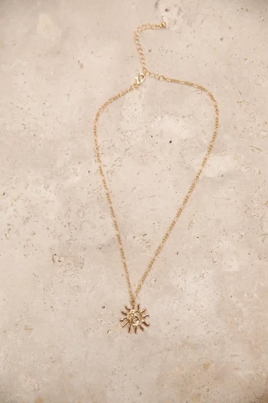 Tropic Summer Necklace Gold sold by Fortunate One