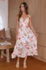 Blooming Path Maxi Dress Orange sold by Fortunate One