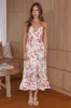 Blooming Path Maxi Dress Orange sold by Fortunate One