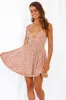Split Decision Dress Beige sold by Fortunate One