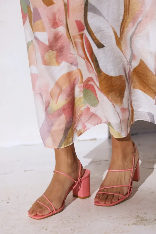BILLINI Yachi Heels Bubblegum sold by Fortunate One
