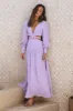 Forever Moments Maxi Dress Purple sold by Fortunate One
